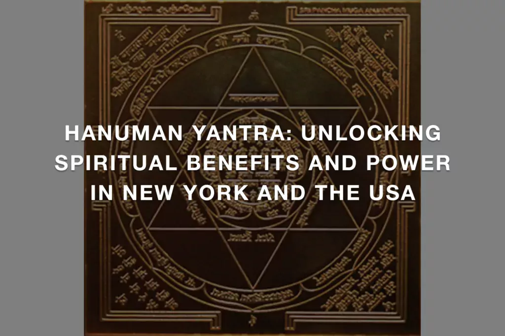 Hanuman yantra in NewYork